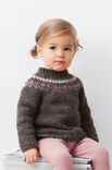 Lana Grossa PULLOVER Alta Moda Alpaca - Strikkeoppskrift (DK)