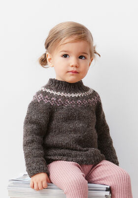 PULLOVER Alta Moda Alpaca - Strikkeoppskrift (DK) fra Lana Grossa