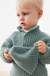 Lana Grossa LUE Cool Wool Big Mélange - Strikkeoppskrift (DK)