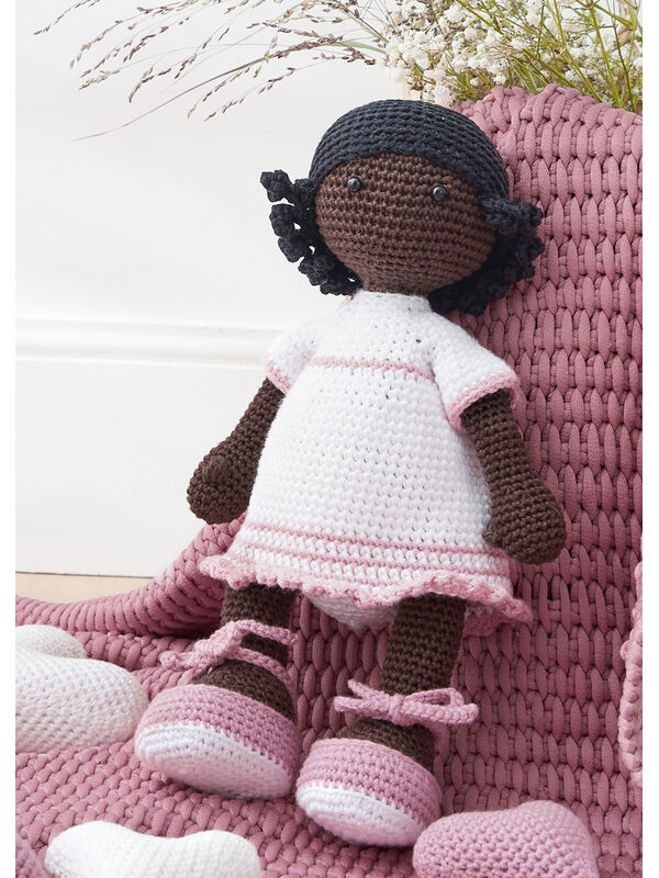 Lana Grossa DUKKE Cotone & Elastico - Strikkeoppskrift (DK)