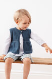 Lana Grossa VEST Cool Wool - Strikkeoppskrift (DK)