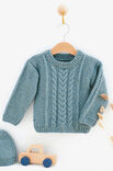 Lana Grossa PULLOVER Alta Moda Alpaca - Strikkeoppskrift (DK)