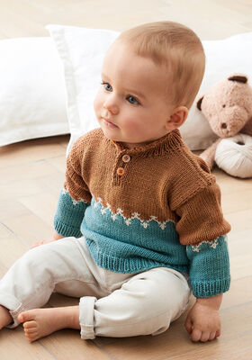 PULLOVER Cool Wool - Strikkeoppskrift (DK) fra Lana Grossa