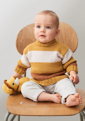 PULLOVER Cool Wool - Strikkeoppskrift (DK) fra Lana Grossa
