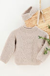 Lana Grossa PULLOVER Alta Moda Alpaca - Strikkeoppskrift (DK)