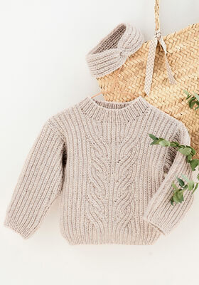 PULLOVER Alta Moda Alpaca - Strikkeoppskrift (DK) fra Lana Grossa