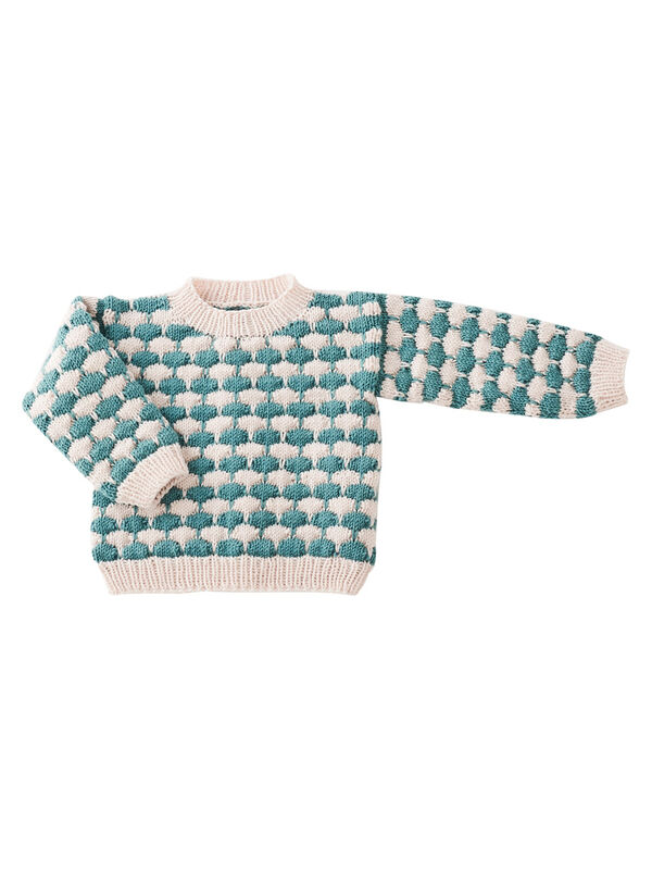 Lana Grossa PULLOVER Cool Wool - Strikkeoppskrift (DK)