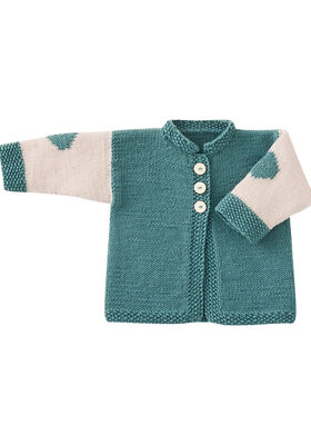 JAKKE Cool Wool - Strikkeoppskrift (DK) fra Lana Grossa