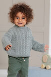 Lana Grossa PULLOVER Alta Moda Cotolana - Strikkeoppskrift (DK)