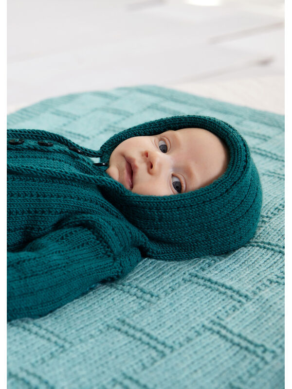 Lana Grossa LUE Cool Wool Big - Strikkeoppskrift (DK)