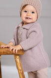 Lana Grossa FRAKKE Cool Wool Big - Strikkeoppskrift (DK)