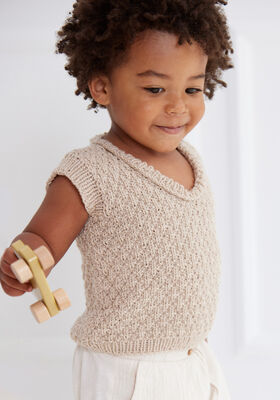 SLIPOVER Cool Wool Big - Strikkeoppskrift (DK) fra Lana Grossa