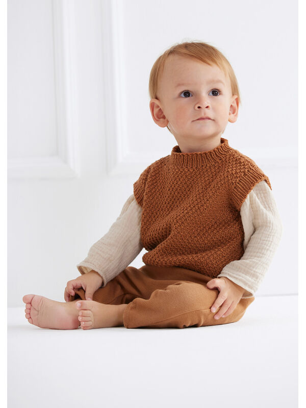 Lana Grossa SLIPOVER Cool Wool - Strikkeoppskrift (DK)