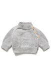 Lana Grossa SLÅ-OM-JAKKE Cool Wool Baby - Strikkeoppskrift (DK)