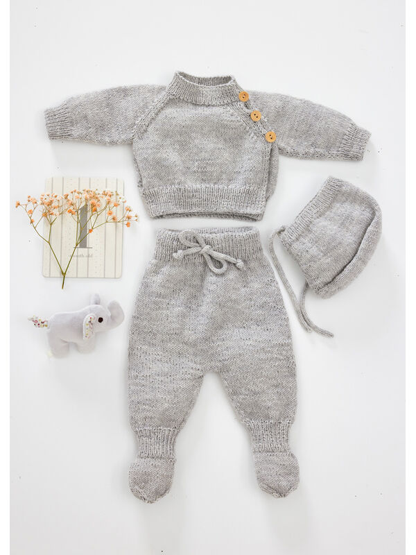 Lana Grossa BUKSER Cool Wool Baby - Strikkeoppskrift (DK)