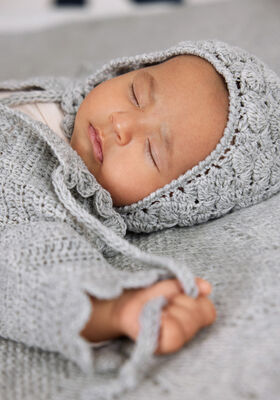 HEKLET LUE Cool Wool Baby - Hekleopskrift (DK) fra Lana Grossa