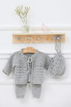 Lana Grossa HEKLET LUE Cool Wool Baby - Hekleopskrift (DK)