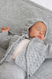 Lana Grossa HEKLET LUE Cool Wool Baby - Hekleopskrift (DK)