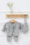 Lana Grossa HEKLET JAKKE Cool Wool Baby - Hekleopskrift (DK)