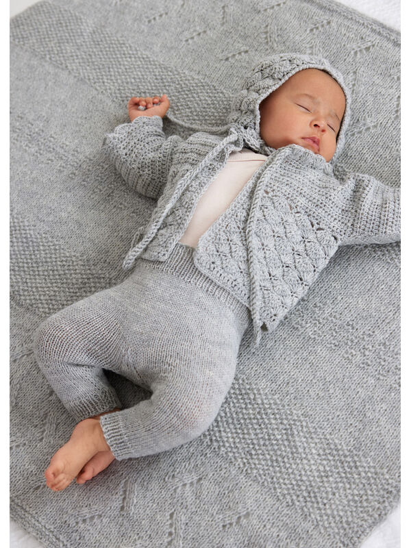 Lana Grossa BUKSER Cool Wool Baby - Strikkeoppskrift (DK)