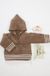 Lana Grossa HOODIE Soft Cotton - Strikkeoppskrift (SE)