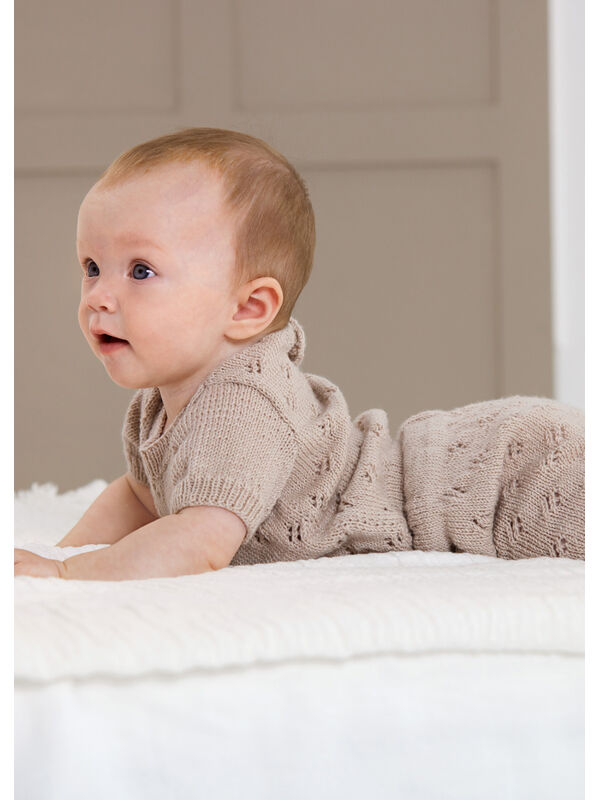 Lana Grossa PULLOVER Cool Wool Baby - Strikkeoppskrift (DK)
