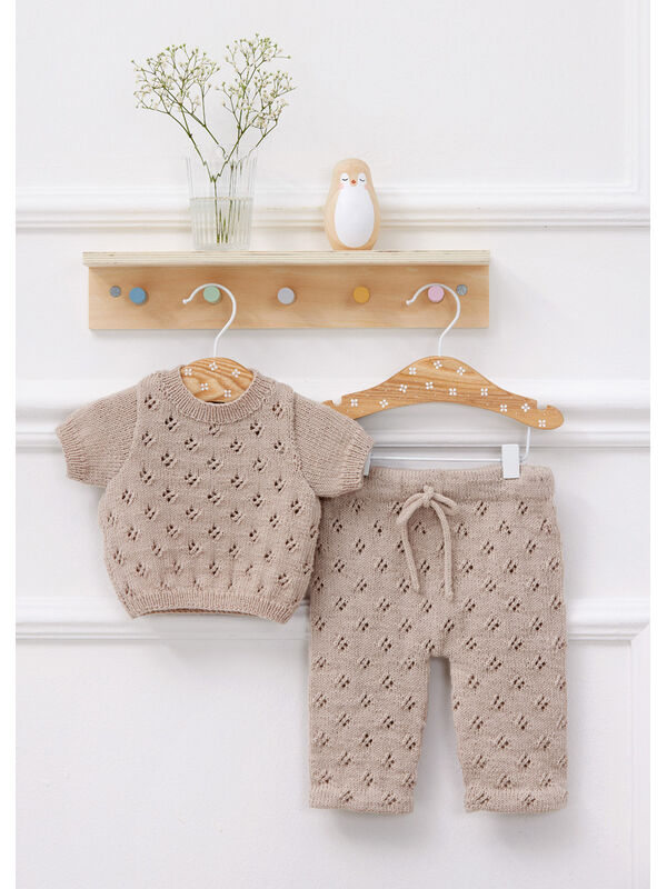 Lana Grossa BUKSER Cool Wool Baby - Strikkeoppskrift (DK)