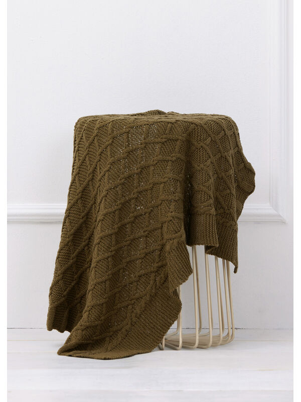 Lana Grossa PLAID Elastico - Strikkeoppskrift (DK)