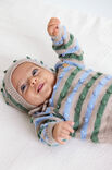 Lana Grossa LUE Cool Wool Baby - Strikkeoppskrift (DK)