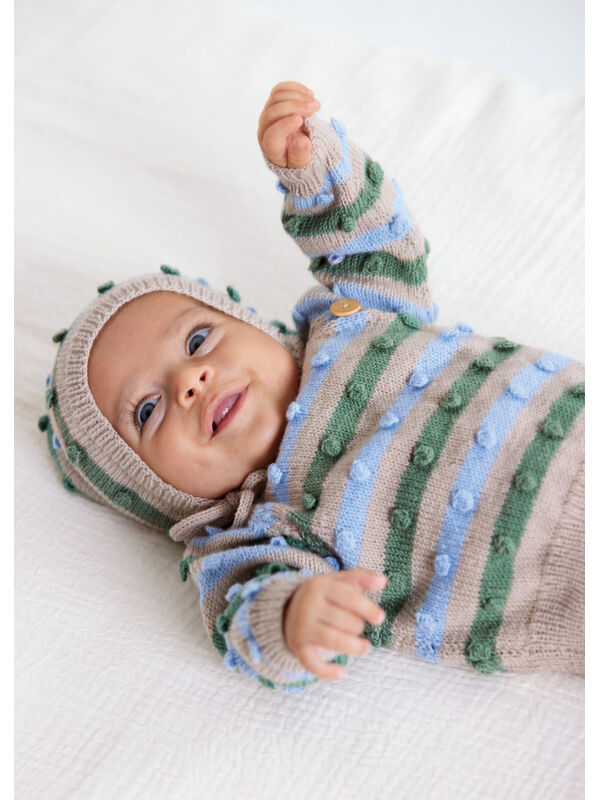 Lana Grossa LUE Cool Wool Baby - Strikkeoppskrift (DK)
