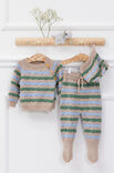 Lana Grossa SLÅ-OM-JAKKE Cool Wool Baby - Strikkeoppskrift (DK)