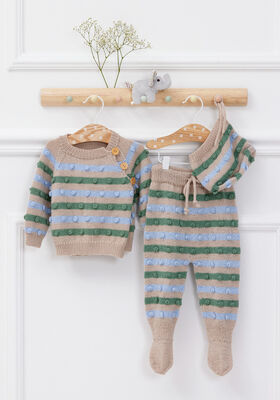 BUKSER Cool Wool Baby - Strikkeoppskrift (DK) fra Lana Grossa