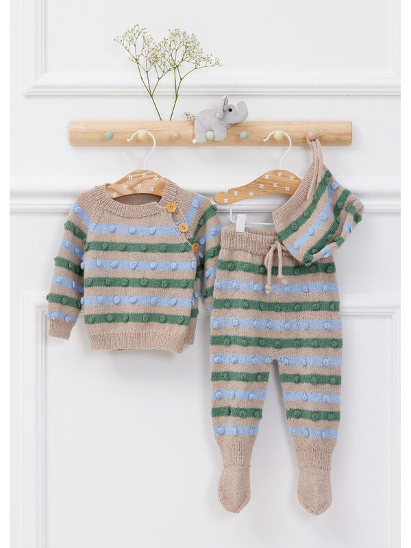Lana Grossa BUKSER Cool Wool Baby - Strikkeoppskrift (DK)