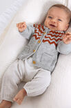 Lana Grossa JAKKE Cool Wool Baby - Strikkeoppskrift (DK)