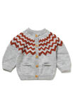 Lana Grossa JAKKE Cool Wool Baby - Strikkeoppskrift (DK)