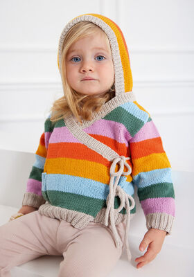 HOODIE Elastico - Strikkeoppskrift (DK) fra Lana Grossa