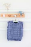 Lana Grossa SLIPOVER Cool Wool Vintage - Strikkeoppskrift (DK)
