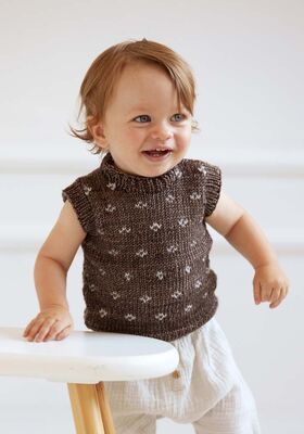 SLIPOVER Cool Wool Big & Cool Wool Big Vintage - Strikkeoppskrift (DK) fra Lana Grossa