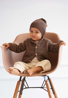 JAKKE Cool Wool Big & Cool Wool Big Vintage - Strikkeoppskrift (DK) fra Lana Grossa