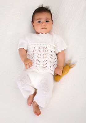 TOP Cool Wool Baby - Strikkeoppskrift (DK) fra Lana Grossa