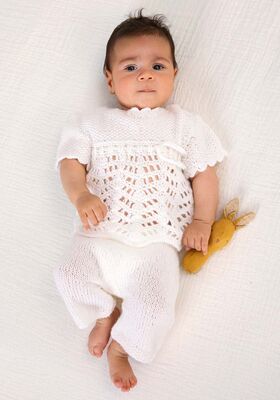 BUKSER Cool Wool Baby - Strikkeoppskrift (DK) fra Lana Grossa