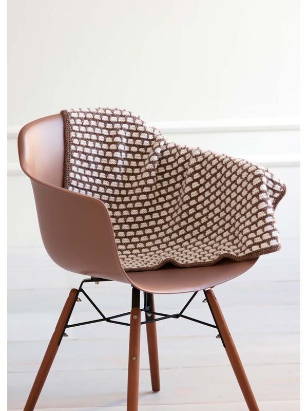 Lana Grossa PLAID Ecopuno - Strikkeoppskrift (DK)