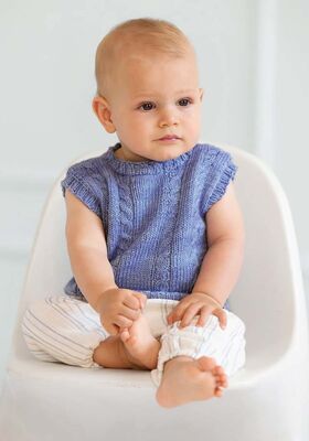 SLIPOVER Cool Wool Vintage - Strikkeoppskrift (DK) fra Lana Grossa