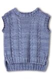 Lana Grossa SLIPOVER Cool Wool Vintage - Strikkeoppskrift (DK)