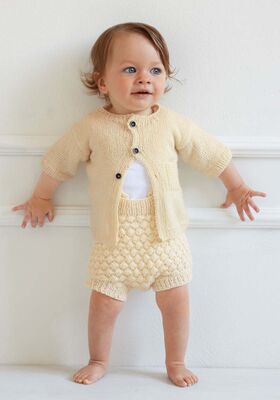 JACKE Cool Wool Baby - Strikkeoppskrift (DK) fra Lana Grossa