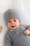 Lana Grossa LUE Cool Wool Baby - Strikkeoppskrift (DK)