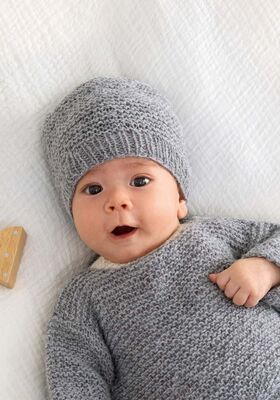 LUE Cool Wool Baby - Strikkeoppskrift (DK) fra Lana Grossa