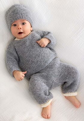 BUKSER Cool Wool Baby - Strikkeoppskrift (DK) fra Lana Grossa