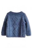 Lana Grossa GENSER Cool Wool Big Vintage - Strikkeoppskrift (DK)