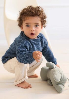 GENSER Cool Wool Big Vintage - Strikkeoppskrift (DK) fra Lana Grossa